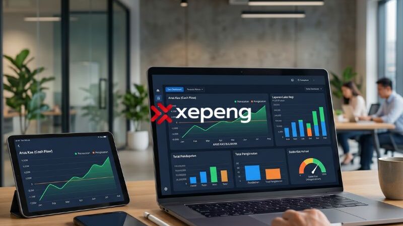 Dashboard Xepeng – Cara Memantau Laporan Keuangan dan Arus Kas Secara Real-Time